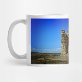 Kansas Castle Rock with Bluesky Mug